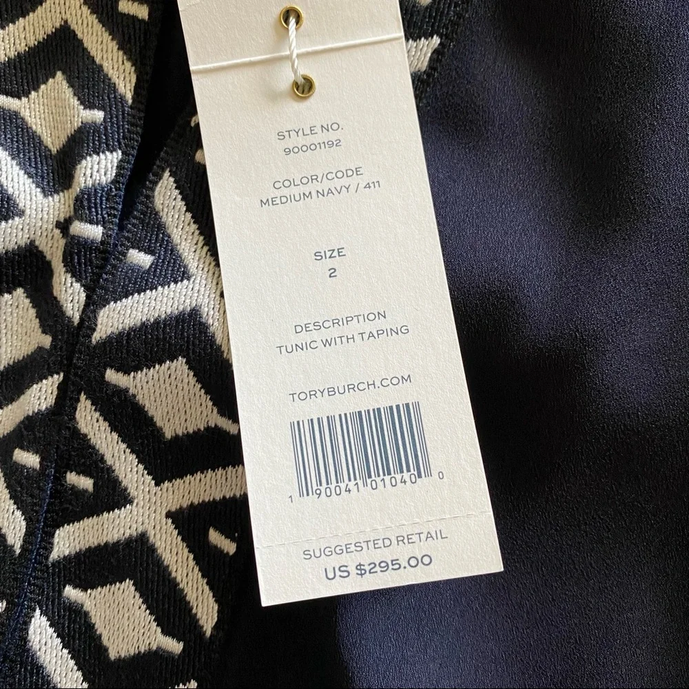 Tory Burch size 2 tunic - Picture 7 of 7